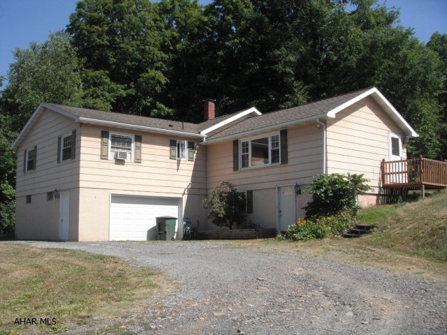 Cute 3BR, 3 Bath raised ranch - 7.9 private acres. 5 bay dog kennel.  Hollidaysburg schools, a good deal at $159,900/ Won't last!