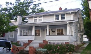 Great borough home on nice lot w/ 2 car detached garage...New heating system and central air in Jan. 2007.Nice hardwood floors throughout and large attic for storage..  Large living room and formal dining room plus sunroom /den.  .basement is partially finished and ready for full bath. Nice front porch and back deck.Call Dianne 329-1856 for your showing...