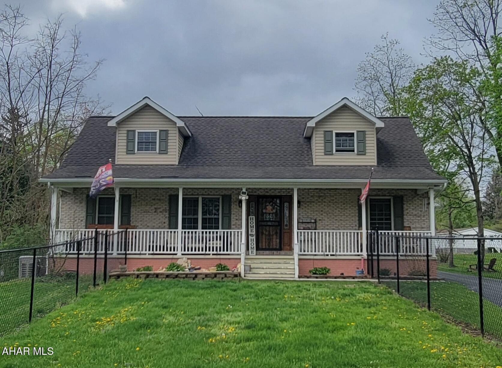 Come see this spacious 4 Bedroom, 3 Bathroom home! Walk into the first floor and see the comfortable den room, enclosed porch, dining area, kitchen, living room, single bedroom with a bathroom just outside, and the master bedroom with an en suite bathroom. Laundry hook-ups are located in the master bedroom, basement, and inside of what now is used as the kitchen pantry, but could easily be converted back into a laundry area to suit your needs. The second floor features a common area outside of the remaining two bedrooms and third bathroom. This basement is unfinished, but well maintained if you'd prefer a finished basement in the future to add on to this already large home! The exterior of this home is perfect for entertaining all year long with the sizable front and back yard, above ground pool and plenty of space for parking. Included with this home is a full propane generator with automatic switch that will power the entire house, two propane fireplaces with blowers, and one pellet stove. Schedule your showing to view this must see property!