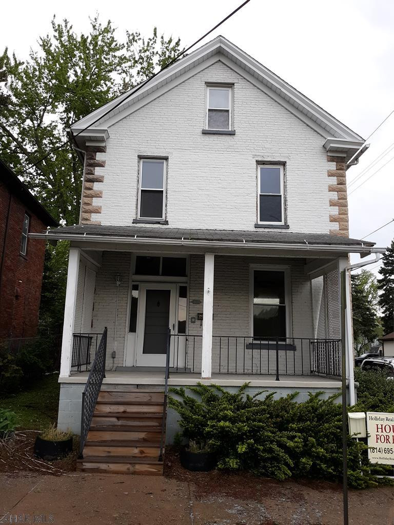 Why Rent When You Can Own! This 3 bedroom brick home sits on a corner lot with roof only 3 years old...1st floor has eat-in kitchen, laundry with 1/2 bath, dining room, living room...2nd floor has full bath and 2 bedrooms...3rd floor has 3rd bedroom and storage...This home is a must see...due to covid -19 we are following CDC rules for showings...mask, gloves and shoe covers are required. SOLD AS IS