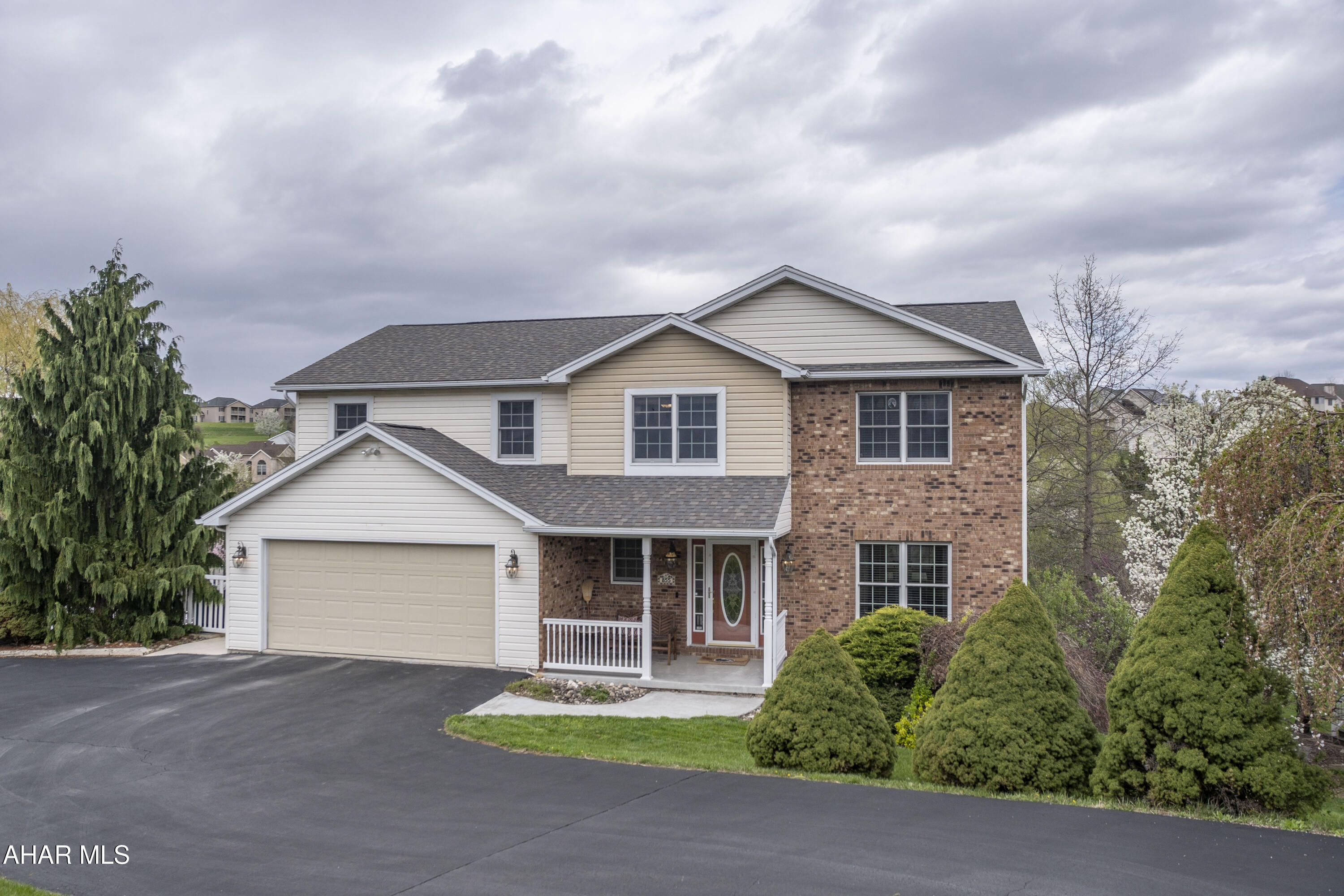 Welcome home to this stunning two-story residence located in the highly desirable Penn Farms neighborhood. This beautiful property offers 4 bedrooms, 3 full and 1 half bath. The master ensuite is a must see! Find a thoughtfully designed layout featuring not one, but two kitchens-perfect for hosting guests and creating the ultimate entertaining space. The finished basement adds even more versatility, ideal for recreation or a private retreat. Outdoor living at it's finest with a covered deck overlooking the lovely landscaped yard. Take a dip in the in-ground swimming pool or unwind in the hot tub. It's a private backyard oasis! Additional highlights include a spacious 2-car garage with Electric Vehicle Hookup, ample storage throughout, and curb appeal that truly stands out! This home checks all the boxes-space, style and location. Don't miss the chance to make it yours! Matterport Virtual Tour available. OPEN HOUSE THIS SATURDAY April 11th 10:00am-12:00pm.