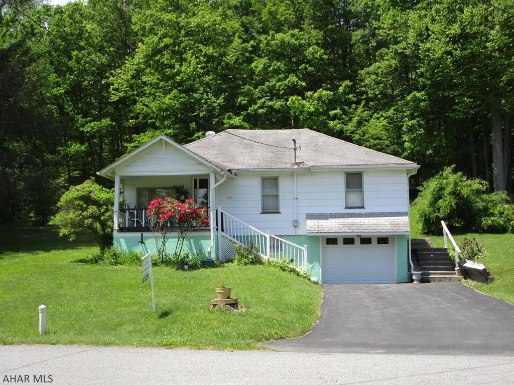 Affordable, country living on one floor.  Two bedroom home on a private half acre lot located on a peaceful, dead end street.  Woods behind and fields across the road offer sightings of wildlife.  Bedrooms are spacious, with the bathroom almost as large.  Large eat in kitchen with adjacent pantry.  Located several minutes from Prince Gallitzin State Park / Glendale Lake.  Affordable taxes.  Seller is motivated.