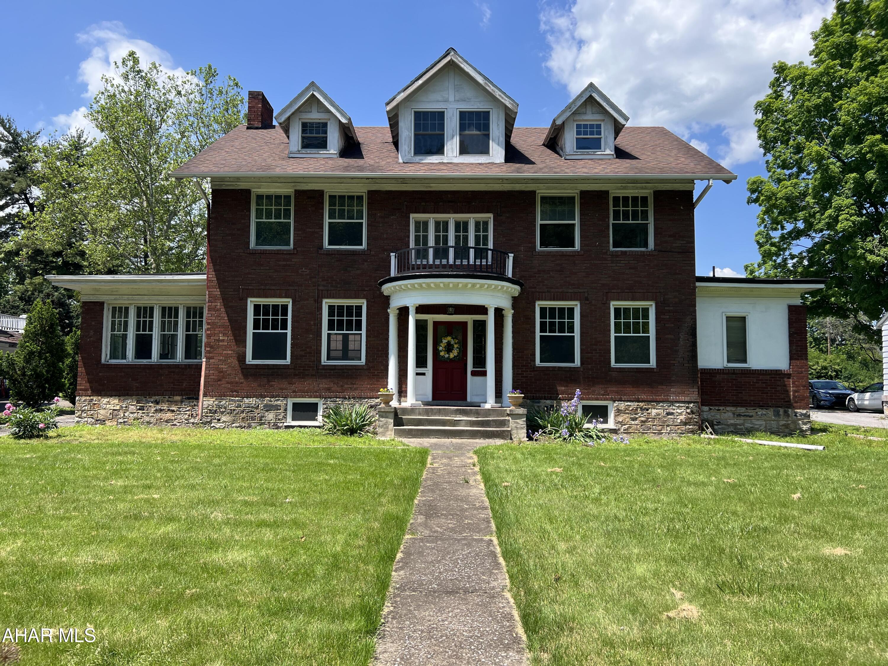 This  2.5 Story Brick Home  features 4 bedrooms, two bathrooms, hardwood floors in most rooms and first floor laundry room.  A new furnace and central air has been just been installed!  New 200 Amp. electric panel  and new hot water heater has also recently been installed.  This beauty still needs some TLC to be restored back to is natural grandeur. AS-IS sale. Seller will make no repairs.