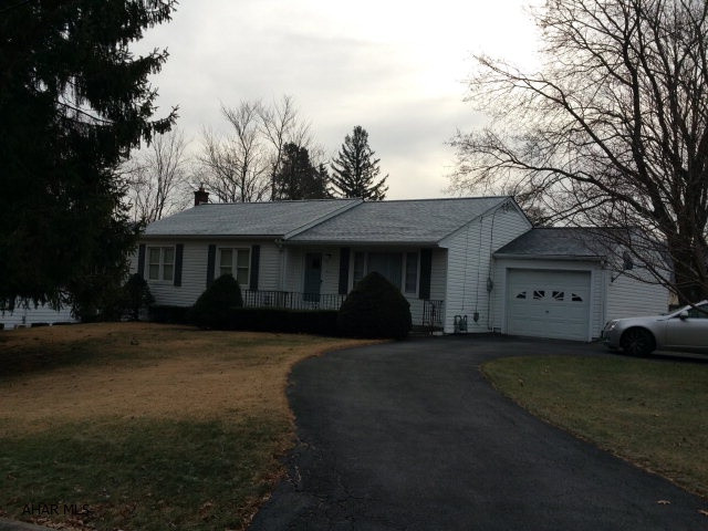 Nice 3 bedroom rancher on corner lot in good residential neighborhood. Hardwood floors. New roof. 1 car garage. Covered patio.