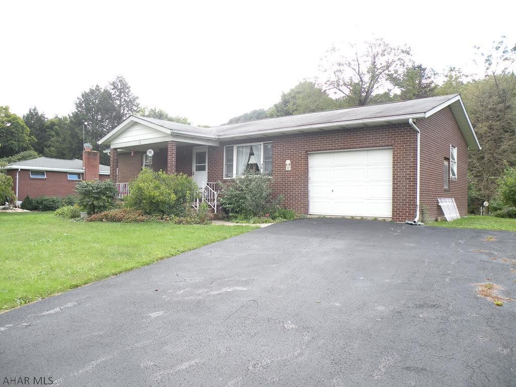 Northern Cambria- Well maintained brick ranch, total electric. 2 BR, 1 bath, LR, eat-in kitchen, FR, full unfin basement. Range, refrigerator, washer & Dryer included. Some furnishing included other furnishing negotiable. Very private, quiet location..