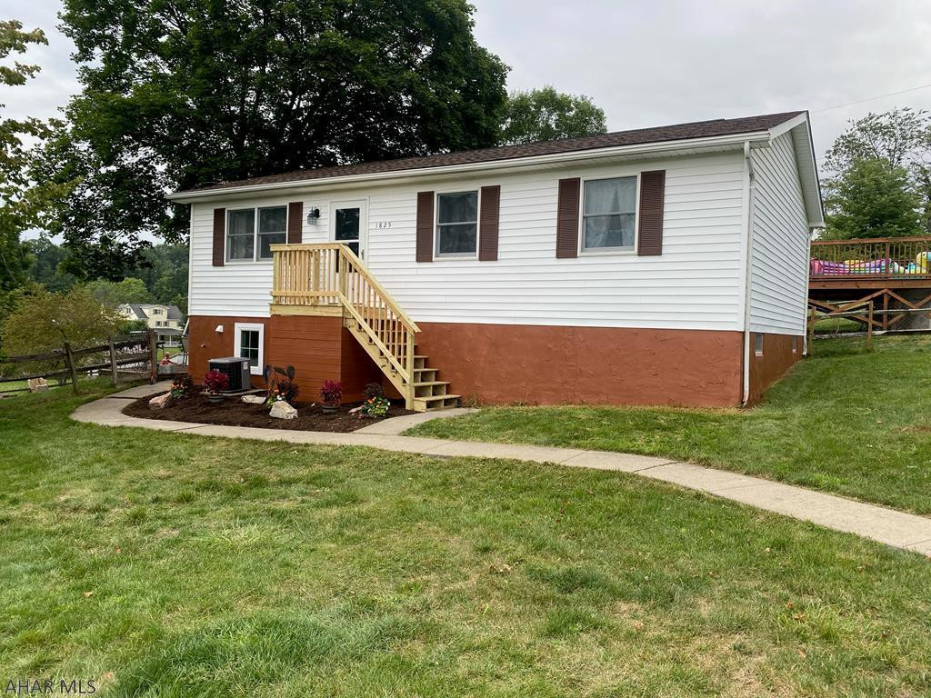 A beautiful, spacious and completely remodeled 5 bedroom, 2 full bathroom home located on a vast lot that is move in ready! This home has a brand new roof and furnace, with an updated modern kitchen that includes a new sink coupled with granite countertops.  Additional highly-sought after amenities:  new above ground pool with surrounding deck, completely fenced in yard, updated siding, central air, and recently built front stoop entrance.  The expansive finished basement offers additional space for all your family and entertaining needs; it includes two bedrooms, common space, full bath and small office space.  Tons of off street parking and great curb appeal!  Please call today to schedule a private showing.