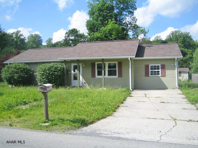 One story vinyl ranch in Eldorado Springs. Eat-in kitchen with laundry area, formal dining room & large living room. Rear deck & nice yard. Property sold AS-IS. Seller will make no repairs. Buyer pays both transfer taxes. Equal Housing Opportunity. Insurable with repair escrow (see hudhomestore.com for details).