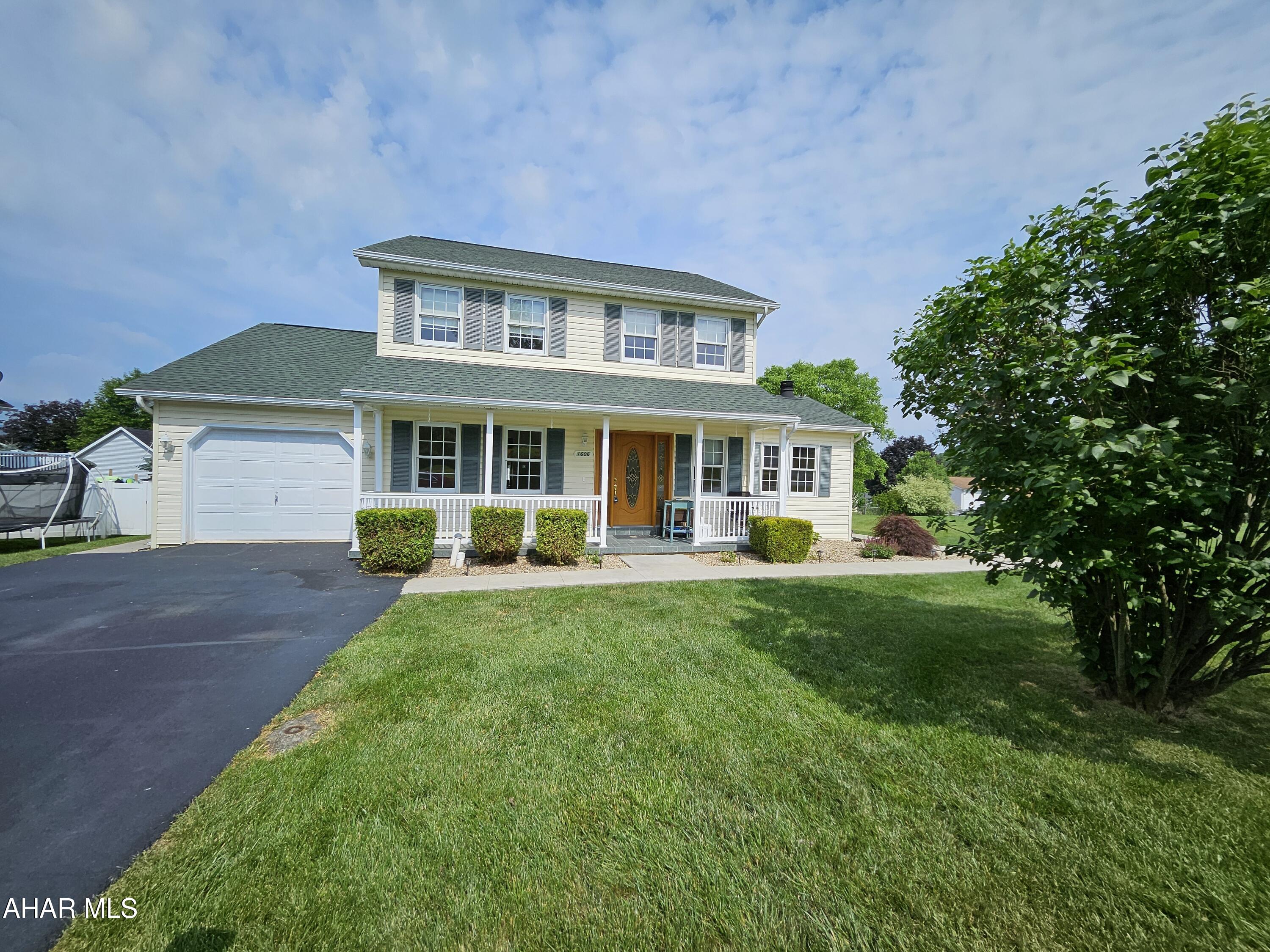 Welcome to this beautifully maintained and thoughtfully updated 1990s home, situated on a spacious and level half-acre lot. This 4 bedroom home has SO much to offer!

Step inside to discover brand-new carpet, luxury vinyl tile and tile flooring throughout.  The heart of the home—the kitchen—has been updated and features a new backsplash, a pantry and is a fully functional space for cooking and entertaining. 

The main level floor plan includes a cozy sunken family room that boasts a custom built stone fireplace topped by vaulted ceilings!  It's a statement room!  The large living room opens to a spacious deck surrounding the above ground pool!

A basement family room offers extra space for gatherings, recreation, or a home office. All four bedrooms are generously sized, including a spacious master bedroom with a private, step-in shower en-suite bath.

Outside, enjoy the expansive yard and pool area are ideal for summer fun—and a shed for extra storage. The huge flat lot offers endless possibilities for gardening, play, or even future expansion.

This home combines timeless design with thoughtful updates, making it move-in ready and perfect for any lifestyle.