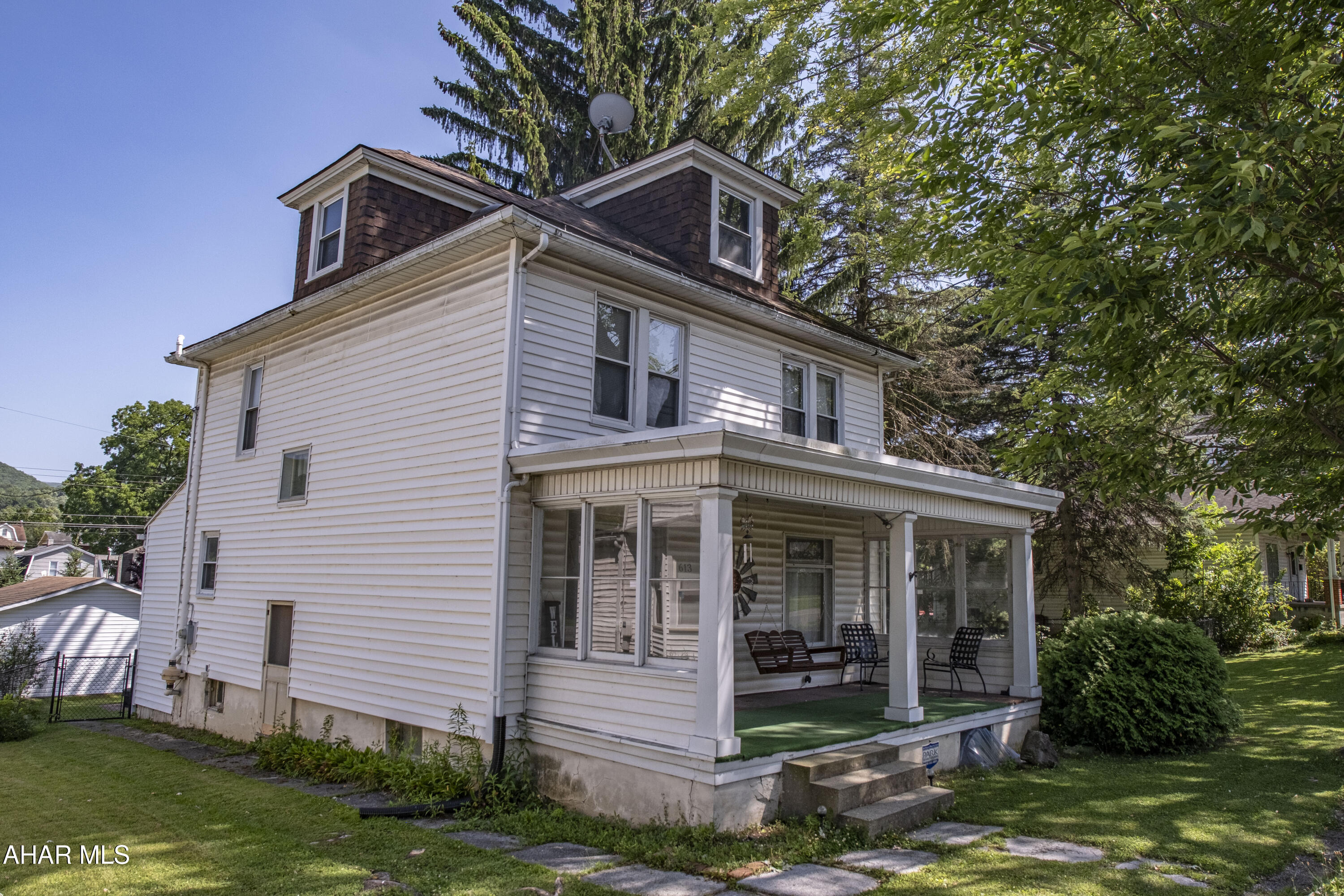 Rare opportunity to own a 4-bedroom, 1.5-bath home in Altoona's desirable East End! Situated on an oversized 100' x 120' lot, this property offers a spacious, fenced backyard with plenty of room for children, pets, gardening, or entertaining, along with a detached two-car garage. 

Inside, you'll find generous living spaces filled with character, including a welcoming foyer, spacious living room with decorative wood beams, bright formal dining room, and an updated kitchen featuring ample cabinet and counter space. The flexible four-bedroom layout provides room for a growing family, guests, or a home office. 

Step outside to enjoy the large backyard shaded by mature trees, offering privacy and endless possibilities for outdoor living. Conveniently located near schools, shopping, parks, and major roadways, this home combines space, charm, and an excellent location. 

Don't miss this opportunity to make this East End classic your own!