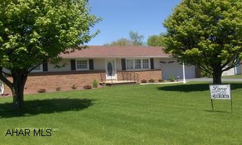 Very well maintained Ranch home, large maintained lot, lovely setting, full finished basement with 4th bedroom. New siding, new back covered deck. Must see, excellent condition. Call Louann to set up showings. Please remove shoes when showing. Key must be picked up at office. No lock box.
