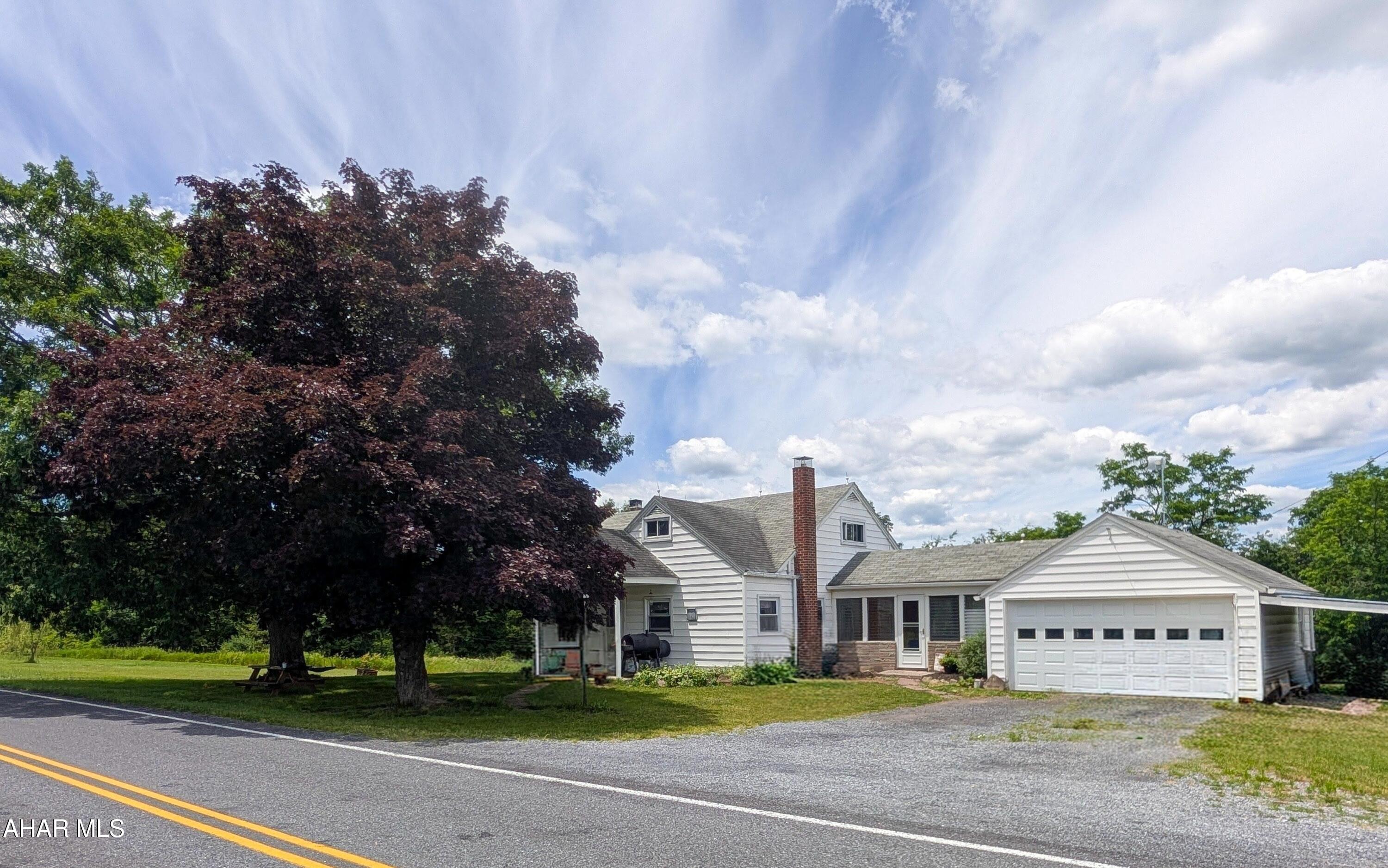 Escape to the peace and privacy of the countryside with this charming 3 bedroom 1.5 bath home nestled on 5.62 picturesque acres in Chaneysville. Surrounded by nature and abundant wildlife, this property offers the perfect blend of comfort, recreation, and rural living. Inside, you'll find beautiful hardwood floors that add warmth and character throughout the home. The updated kitchen features modern countertops and included appliances providing both style and functionality for everyday living and entertaining. Two tastefully updated bathrooms offer contemporary finishes and convenience. Step outside and enjoy the tranquility of your own private acreage, ideal for outdoor enthusiasts, hunters, or anyone seeking a secluded retreat. With plenty of space to explore and frequent deer and wildlife sightings, this property is a nature lover's dream. Whether you're looking for a full-time residence or country hunting retreat, this inviting property offers the privacy, acreage, and updates you've been searching for within the scenic beauty of Bedford County.

Schedule your private tour today and experience the serenity of country living firsthand!
