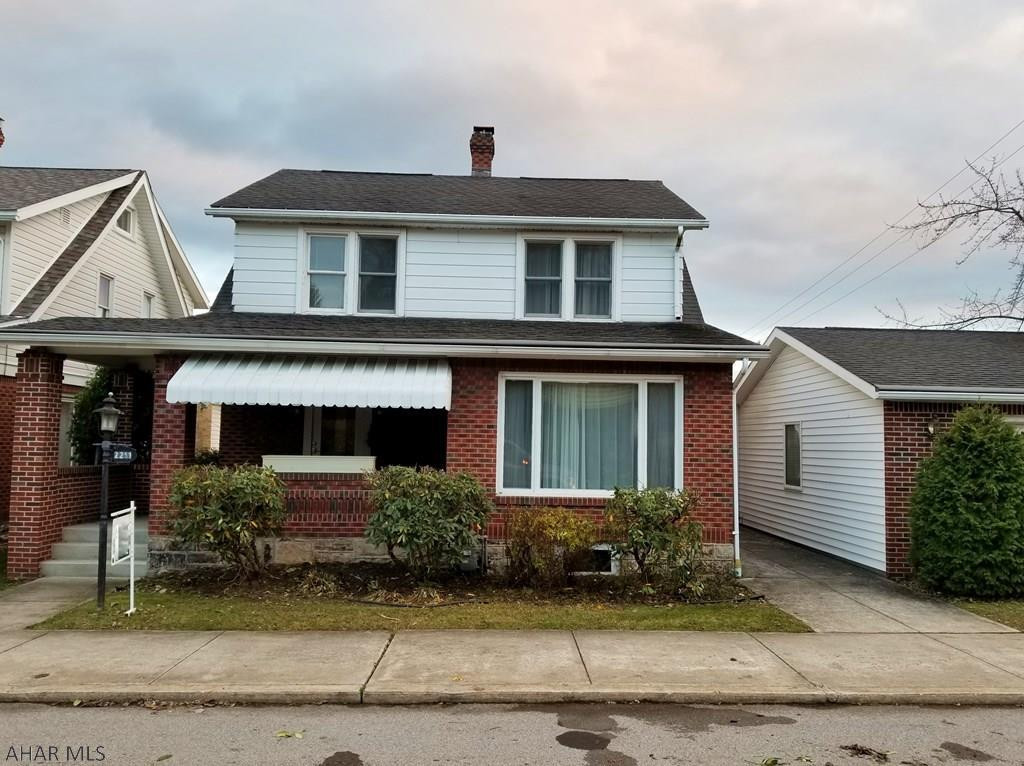 Spacious 2 story 1.75 bath home with a large  2 car garage.  This house has so much potential and many possibilities.  There is a newer addition on the 1st level that can be used as a family room or would make an excellent MASTER BEDROOM with  1st floor bath and laundry right off of it.  It has been well cared for and maintained.   Outdoor fireplace with covered pavilion great for entertaining.  This is a must see! Schedule your showing today!