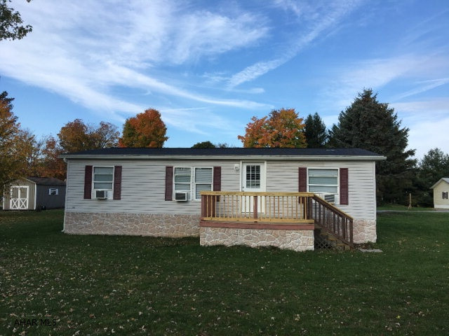 Great 2006 doublewide on 1/4 acre, in a private area of Duncansville. This home has just been repainted, new flooring installed throughout, new countertops, new front 10'x12' and 10'x12' back decks. Totally refreshed with easy one story living. Proposed 2017 Assessment taxes $737