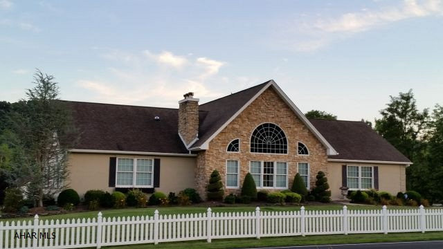 4-Bedroom, 3 bath home with 2 car garage. Lots of storage, black top driveway, beautifully landscaped with pond and waterfalls, gazebo and covered deck. #J-263