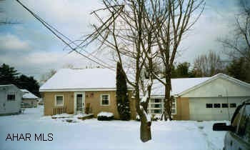 Large lot. 2 car garage.