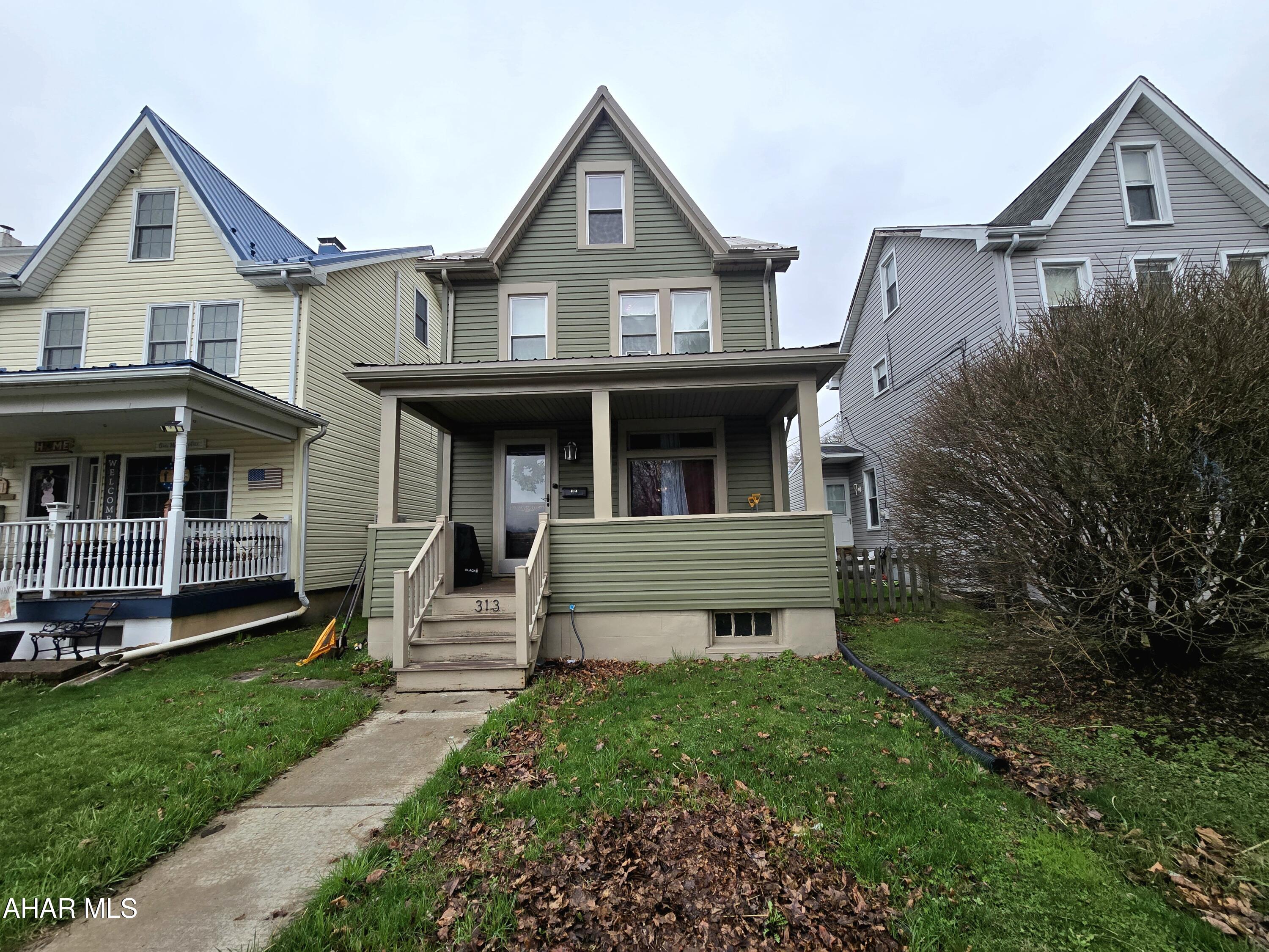 Located in the heart of Juniata this 3 bedroom 2 full bath home is waiting for you!  The first floor features an open floor plan with updated kitchen, full bath, laundry and access to rear fenced flat lot.  The second floor has 2 bedrooms and an additional bath.  A second floor bonus room gives you access to the 3rd floor HUGE bedroom.  Whether you are looking for your first home, an investment property, or your forever home- this one checks all the boxes! Windows, siding, metal roof, and boiler are all less than 10 years old!  Schedule your showing today!