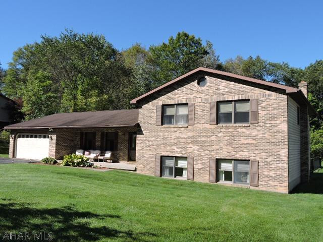 Great split level ranch on cul de sac street in Bellwood Antis School District.  14x30 sports pool is 5 feet deep.  Professionally closed by Wertz Pools Sept 2021 and new loop lock cover installed.  Big deck and screened porch off kitchen for hot summer days.  Generous size rooms are bright and sunny.  Big family room with bar for entertaining.  Lower level bedroom make a  great in-law suite. This home is immaculate and ready to move in.