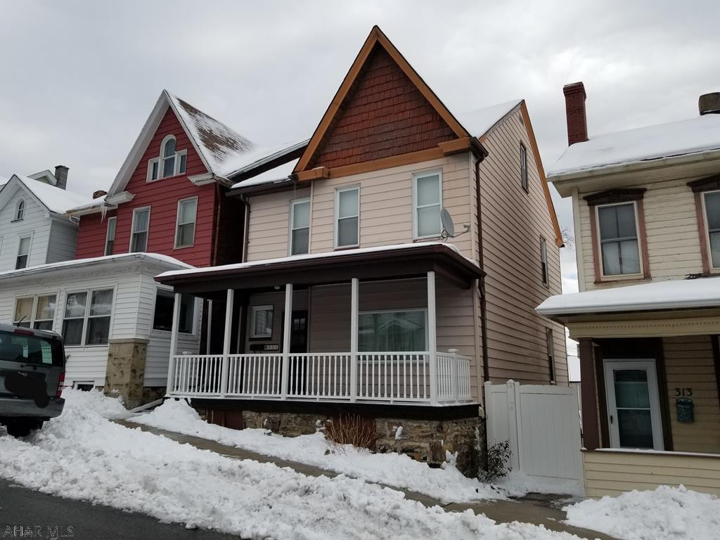 PRICED TO SELL! Potential for 4th bedroom in the attic!  Come see this surprisingly spacious 2.5 story home only a few blocks from the Altoona UPMC Hospital. This home has 1 bathroom, 3 large bedrooms, and 2 additional rooms in the attic that could be suitable for an additional bedroom or office space.  Convenient 1st floor laundry. There is a deck in the back of the home, and the yard leads to the 2 car garage. Gas -forced air, and equipped with all appliances which include a trash compactor, garbage disposal, dishwasher, and all major appliances too. Call for your tour today!