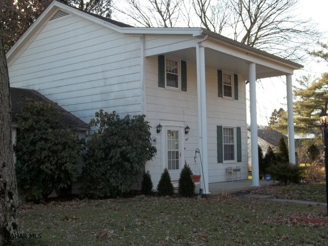 This is  house that really needs to be seen.  An open and airy first floor plan with radiant heat and a large Master with 3/4 bathon the first floor.  Large renovated kitchen, formal dining room, neutral colors throughout - second floor with three large bedrooms has its own seperate heat,  and lower level family room/game  with ceramic tile and its own zoned heat.This home is in HASD and has a large flat lot. Move in ready! Must be seen!