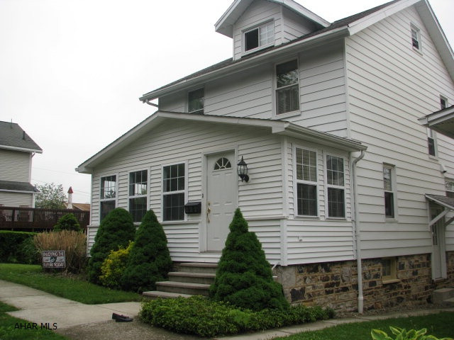 Very well kept home in a nice neighborhood. Sun Room has ceramic tile floor and a great atmosphere. The living room is spacious with a brick fireplace. Although the kitchen is not large it does have plenty of cupboard space and the dining room is just off of it for a sit down eating area.  The back of the house has a beautiful covered deck with a cement slab under it if you wanted a patio also.  Nice size yard with a shed and 2 car garage.  There is also an additional parking spot beside the garage.There is a baseball field and playground just a short distance away which is great for kids. The upstairs has three nice size bedrooms and a full bath. Although the basement is not entirely finished there is a finished room which is currently used as an office. Move in ready!!