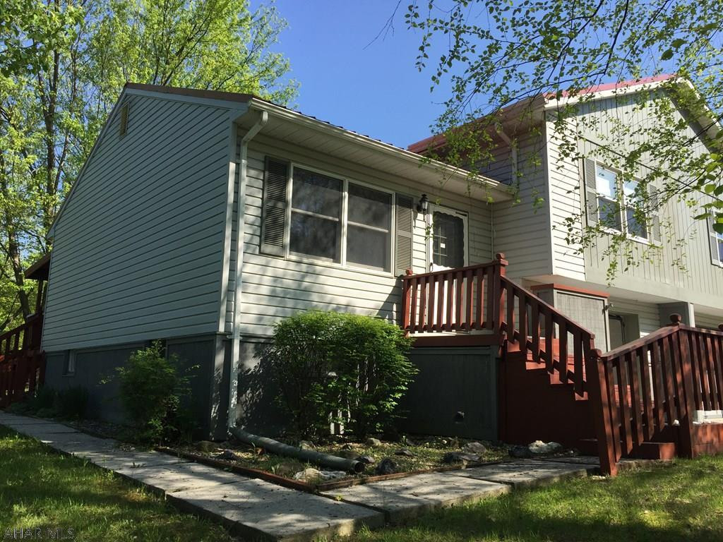 Property is agent owned. Well maintained 2 bedroom half double on a dead end street.  Finished basement, metal installed in 2015.  Quiet fenced in back yard with shed in the back.