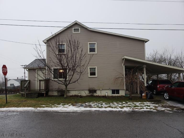 Fully updated 3 bedroom, 1.5 bath home in the borough. Interior is completely updated, stainless steel appliances, center island and ceramic tile floors in the kitchen and bathrooms, hardwood in living room and bedrooms. First floor has a mud room with built-ins, an office/den and first floor laundry. There are insulated windows, newer roof and updated electrical, covered carport/patio and off street parking. Maintenance free exterior. This home is conveniently located and on a quiet street and is available for your showing on short notice.