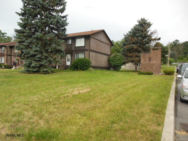 Reduced!! Desirable 3 bedroom, 1.5 bath townhouse in comfortable location. Unusual, but has a double lot and is an end unit! Large unfinished basement could have additional living space. Central air to beat the heat in summer! All appliances included: stove, refrigerator, DW, GD, washer & dryer. Don't wait! New carpeting! Now a great value compared to others and their pricing!