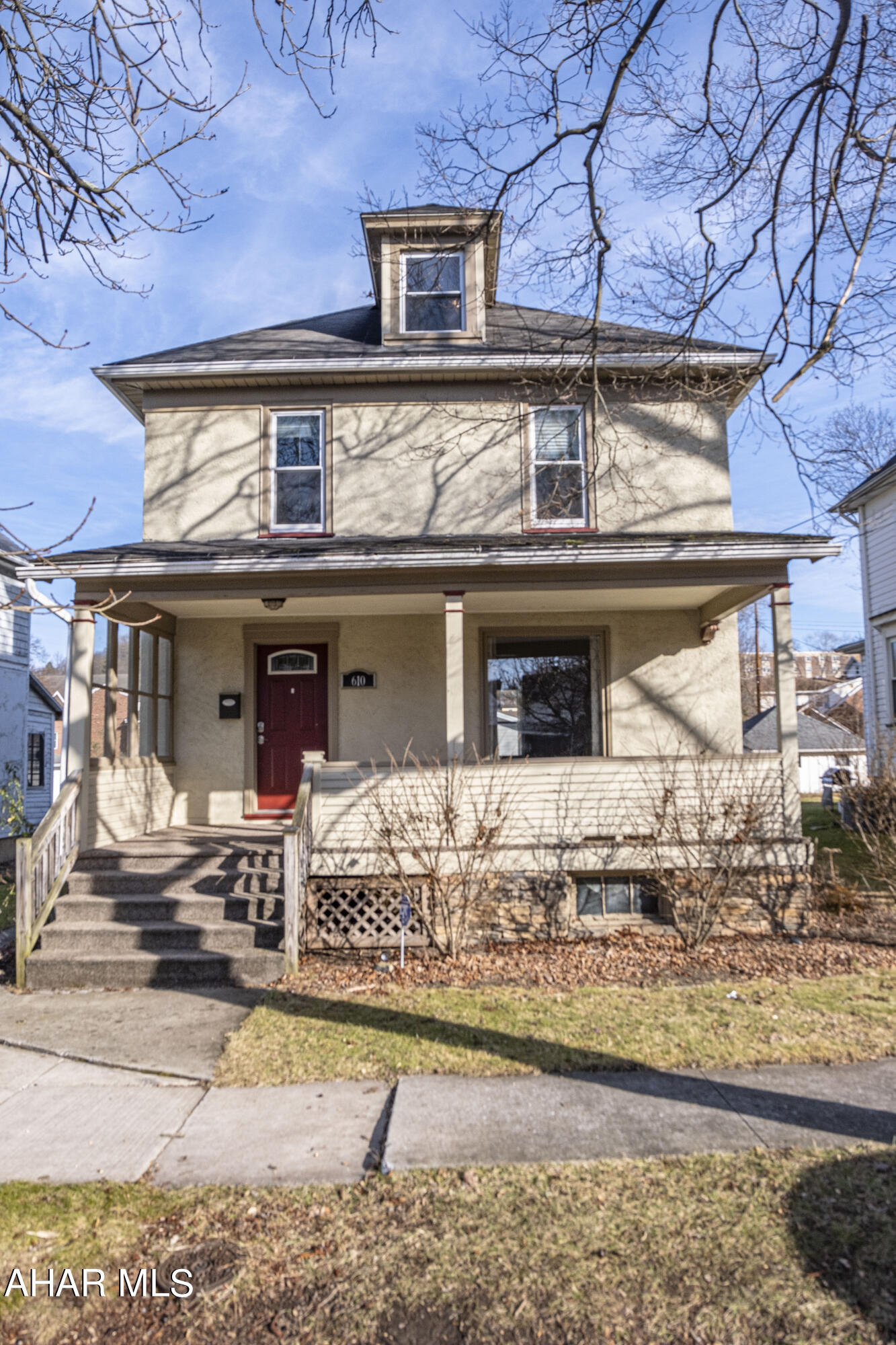 Welcome to your new home in the heart of Hollidaysburg Borough! This charming 3-bedroom, 1-bathroom residence is move-in ready, offering both comfort and potential.

As you step inside, you'll be greeted by a warm and inviting atmosphere throughout the spacious 1800 square feet of this 2-story home. The main floor features a well-lit living room, perfect for relaxation and entertaining. The adjoining kitchen is not only clean and functional but also provides a seamless flow into the dining area, creating a welcoming space for family meals.

This residence boasts the convenience of central air conditioning, ensuring year-round comfort, and forced air heating to keep you warm during chilly Pennsylvania winters. The appeal extends beyond the main living areas, as this home offers the exciting potential to finish the walk-up attic, providing additional space for a home office, playroom, or an extra bedroom - the possibilities are endless.

Parking is a breeze with the inclusion of a large two-car detached garage, providing off-street parking and valuable storage space. Located close to downtown Hollidaysburg, you'll enjoy easy access to local shops, restaurants, and community events. The vibrant neighborhood and friendly community make this property an ideal place to call home.

Don't miss the opportunity to make this well-maintained Hollidaysburg gem yours! Schedule your showing today and envision the endless possibilities that await in this move-in-ready residence.