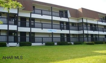 SECOND FLOOR CONDO   2/2 Tile Floors Bench in hall over heater. Deck 3 ft plexiglass on 3 sides. Closets have trunks that lock.  Up Graded Bar and lighting includes all furnishings. Not on rental program. $220.00 Condo dues include trash, cable, exterior maintenance, use of pool & tennis courts.