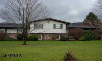 MINUTES FROM ALTOONA OR BEDFORD!  COUNTRY LIVING.  VERY NICE AND SPACIOUS 3 LEVEL SPLIT.  WALNUT FLOORS.  FAMILY ROOM, OFFICE AREA, MOTHER-IN-LAW SUITE.  BRAND NEW COMMERCIAL TYPE 3 CAR GARAGE.  JUST OVER 1 ACRE.  HANDICAP ACCESS.  MINUTES FROM ALTOONA OR BEDFORD!  COUNTRY LIVING.  VERY NICE AND SPACIOUS 3 LEVEL SPLIT.  WALNUT FLOORS.  FAMILY ROOM, OFFICE AREA, MOTHER-IN-LAW SUITE.  BRAND NEW COMMERCIAL TYPE 3 CAR GARAGE.  JUST OVER 1 ACRE.  HANDICAP ACCESS.  ANDERSEN THERMOPANE WINDOWS.  1999 ROOF.