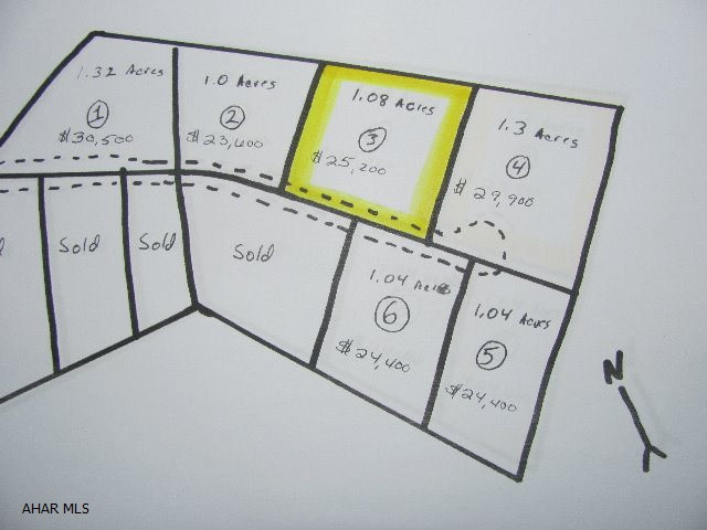 Beautiful building lot in private country  setting in the Northern Bedford School District. Resting near the  mountains and state game lands nearby. Located only minutes from  excellent trrout fishing iin the local area. This is a great area for the outdoor recreational enthusiast lot was previously perc approved for sand mound system, city water and eletricity available. Be a part of a small private development with all amenities easily accessed. Minimal deed restrictions.