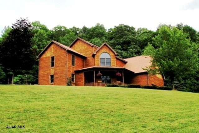 Absolutely gorgeous views from this 3 bedroom, 3 bath home sitting on 7 acres near Raystown Lake and a minute from the Juniata River. 2 miles to State Game Lands. Near Rails to Trails. Please see virtual tour for more photos: http://www.youtube.com/watch?v=wYAP0oF7xSQ