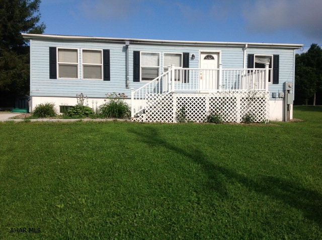 THIS HOME HAS A WHOLE HOUSE GENERATOR RAN BY PROPANE. IT IS IN A GREAT LOCATION JUST TWO MILE FROM BLUE KNOB SKI RESORT.
