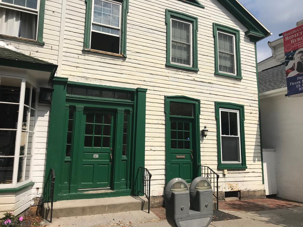 Prime commercial store front or office space on Allegheny Street Hollidaysburg. Tenant pays gas and electric. Owner pays water.