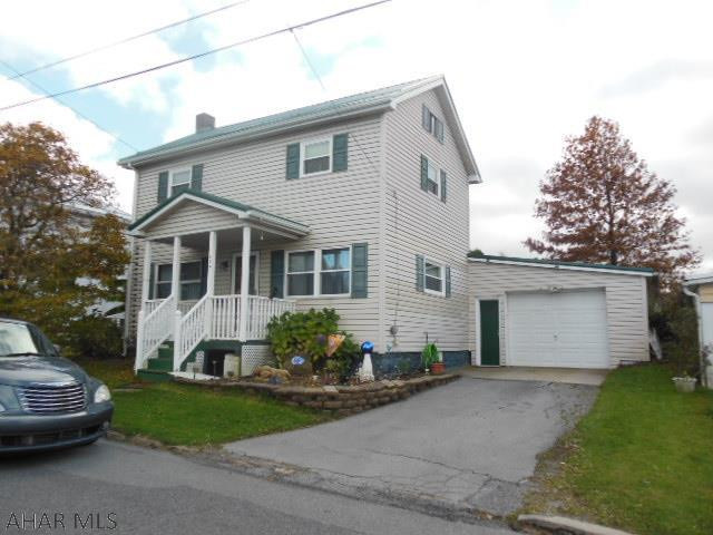 Exceptional home in Tunnelhill with many updated features--roof, siding, windows, electric panel, oak kitchen and baths, sunroom, rear patio, attached garage with opener, detached garage, basement laundry, attic storage, and very well decorated with down-home comfort.  Penn Cambria schools--not really anything to do to it but make it yours!  Don't let this slide by.  Priced to Sell!!