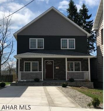 3BR 4 Full Bathrooms with off street parking!  New COMPLETE remodel with second floor addition in 2017. First floor has beautiful hardwood floors leading to kitchen with custom cabinets, granite countertops, and stainless appliances which is open to living room along with a dining room, full bathroom with tile shower, and bedroom. Second floor features laundry room, full bathroom, and second bedroom, as well as master bedroom with walk in closet and large master bathroom. Master bathroom has a beautiful large tile shower which also enclosed large tub. Bathrooms also feature granite vanity tops. Finished basement with custom black walnut bar also includes a full bathroom. Home also has a huge back deck which leads to the yard equipped with shed. Call or text to set up a showing.