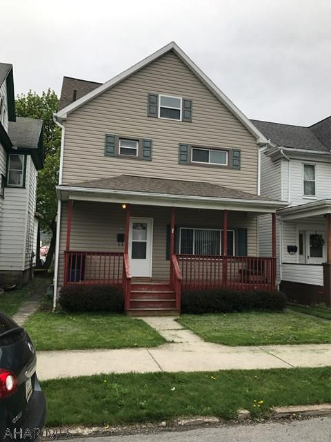 Newer roof, windows, siding, fenced yard. Great closet space. Over sized garage with new door.  Neat, clean and ready to move into.