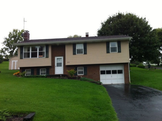 REDUCED!!!!!!   GREAT BUY... Lots of new------Roof, siding, soffit/fascia, windows, carpet, hot water tank, downspouts.  3 BR, 1 3/4 BA, very nice updated hickory cabinets in kitchen (large eat-in kitchen) Family room with fireplace in basement.  Sits on a large corner lot.  GREAT HOUSE FOR THE MONEY!! ONLY $149,900  UTILITY INFO - AVERAGE ELEC $70-100 PER MONTH, AVG OIL BILL IS 500 GALLONS PER YEAR, AVG SEWAGE $94 EVERY 3 MONTHS. Accepted offer w/24 hour contingency in place.