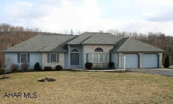 Contemporary Stone/vinyl ranch w/open floorplan, high ceilings. Large deck, large back yard, optional above-ground swimming pool. Partially finished basement has 4 rooms & bath, 14x13; 28x16; 12x10; 9x8; French Doors open to patio.