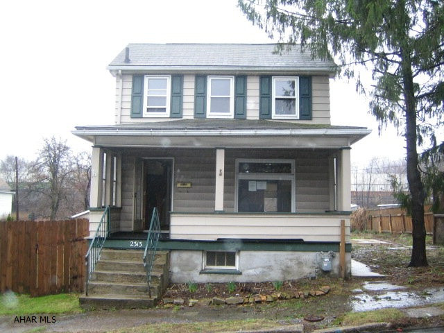 Nice 3 bedroom, 1 bath home with 2 separate concrete block 2 car garages (total 4 car garage). Also features spacious, updated eat-in kitchen, formal dining room, living room, and updated bath. Property sold as-is. Seller will make no repairs. Offer must be submitted through HUD approved broker. Buyer pays both transfer taxes.