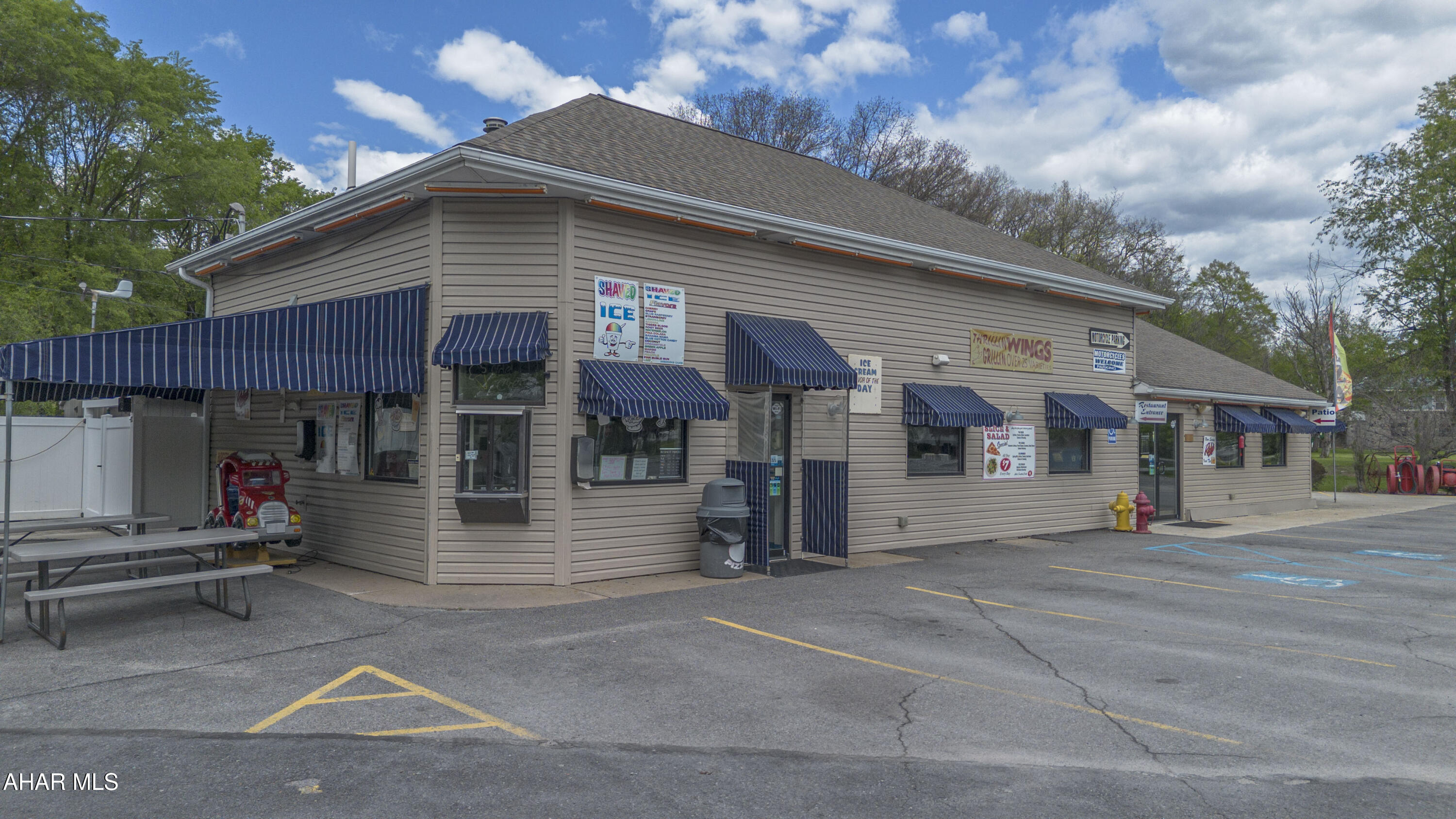 A rare business opportunity! The Family Chill & Grill / Firehouse Pizza has been family-owned and operated for over 20 years and has become a well-loved local gathering place deeply rooted in the community. Conveniently located just off I-99 and within easy reach of both State College and Altoona, this thriving restaurant offers excellent visibility and accessibility.

Known for its freshly made food and wide variety menu, the business serves breakfast, lunch, and dinner, featuring customer favorites like handmade pizzas (including giant 30-inch pies), firehouse cheesesteaks, and ice cream treats. The inviting atmosphere, beautiful building, spacious lot, ample parking, and attractive patio seating create an ideal destination for locals and travelers alike.

This fully equipped, turnkey operation includes all equipment, making it an outstanding opportunity for an owner-operator or investor ready to continue a successful and established business.