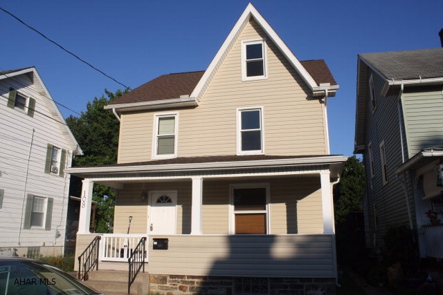 This is a newly upgraded house with three bedrooms and a finished attic that could be converted into a fourth bedroom. House has  new carpet in dining room and one bedroom. House is newly painted. Laundry room is on the first floor right off kitchen. Furnace is four years old. New roof put on two years ago. Windows were installed seven years ago. This is a great starter house in a good location, just walking distance from Juniata Elementary. House sets right along an alley. Located near the campus, Norfolk Southern and UPMC Altoona. SELLER IS HIGHLY MOTIVATED.PRICE REDUCED!!!! Bring your buyers!