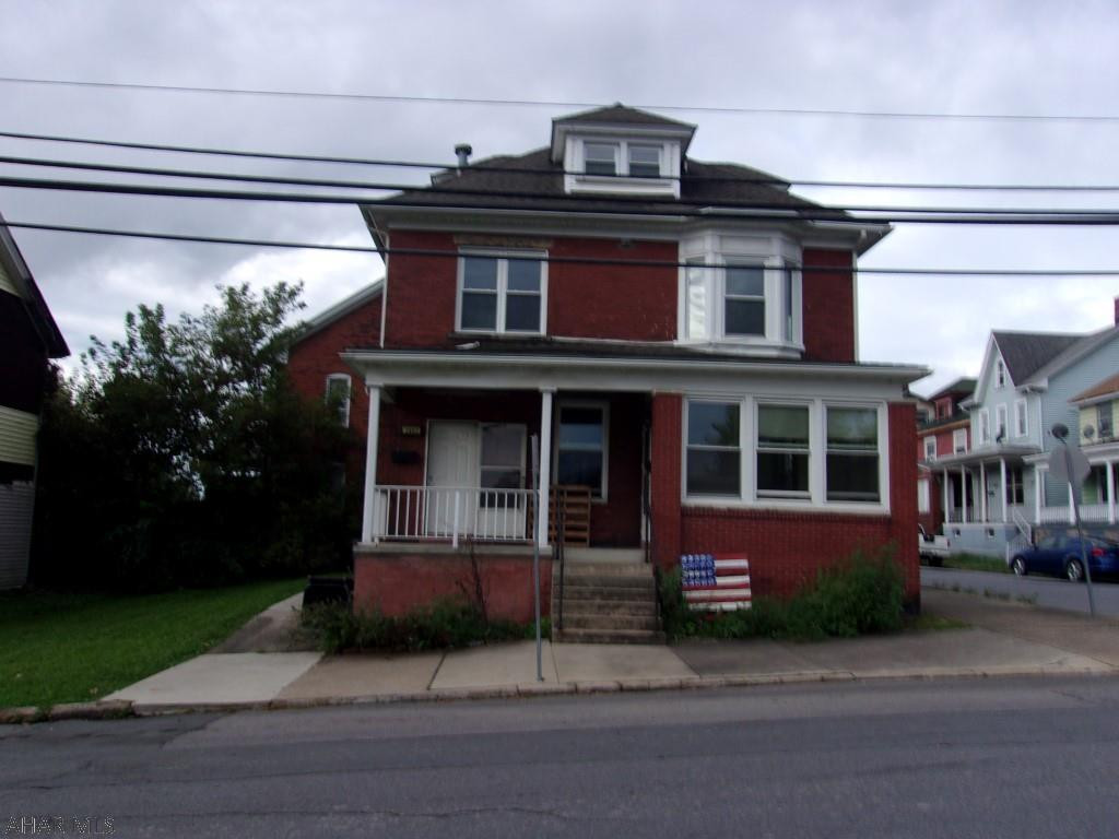 Good interior cleaning with some elbow grease & fresh interior paint make this an attractive investment property with all separate utilities.  2 unit property close to the hospital.  Property has been completely rehabbed by the Altoona Housing Authority within the last 25 years to include furnace, roof, windows, plumbing, and wiring. Property is being sold As Is and appliances are being sold as is, where is.  Buyer will be responsible for paying full 2% transfer tax.