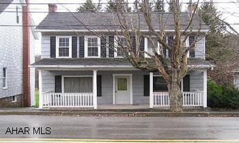 Attractive 2-story on double lot, 3BR/1BA, LR w/fireplace, quaint family room and large eat-in kitchen, 2-car garage. Large back yard w/above ground pool and deck, front and rear porch. All thermal windows, full unfinished basement and laundry room. Property address is 700 Main Street, Shanksville, PA 15560This property is approved for Express Path Financing. Please contact listing agent for more information.
