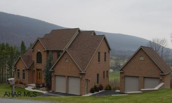 Custom Home With Awesome View - 1st Floor Master Bedroom With Gas Fireplace, Master Bath, & Deck Access -  Eat-In Kitchen With Corian Counters & Appliances - Finished Basement With 5th Bedroom, Full Bath, Family Room, And French Doors To Covered Patio Custom Home With Awesome View - 1st Floor Master Bedroom With Gas Fireplace, Master Bath, & Deck Access - Eat-In Kitchen With Corian Counters & Appliances - Finished Basement With 5th Bedroom, Full Bath, Family Room, And French Doors To Covered Patio - 2nd Floor Offers Open Bonus Area - *Great Floor Plan - Maintenance Free Deck - Main Level Great Room W / Fireplace - (Lot Size 163x262x287x175) - Call Linda Watt For Your Personal Tour!!!