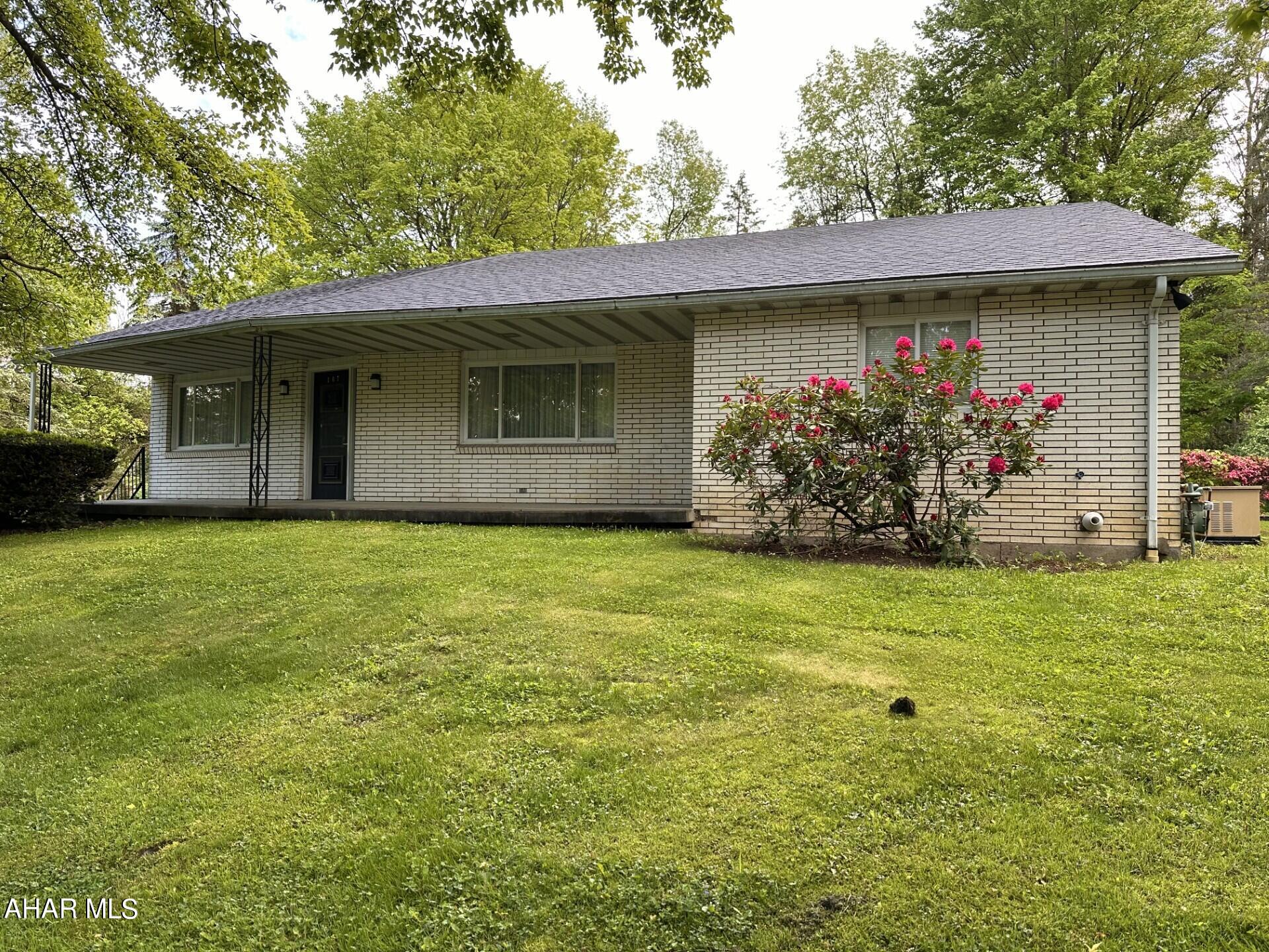 Great Location for this two bedroom, 1 1/2 bath brick ranch in Crestwood Estates with 2 car integral garage.  Third possible bedroom on first floor or in the basement.  Ideal for someone who would like a chair lift, dumbwaiter, & elevator for convenience.  Private back yard with great front porch.