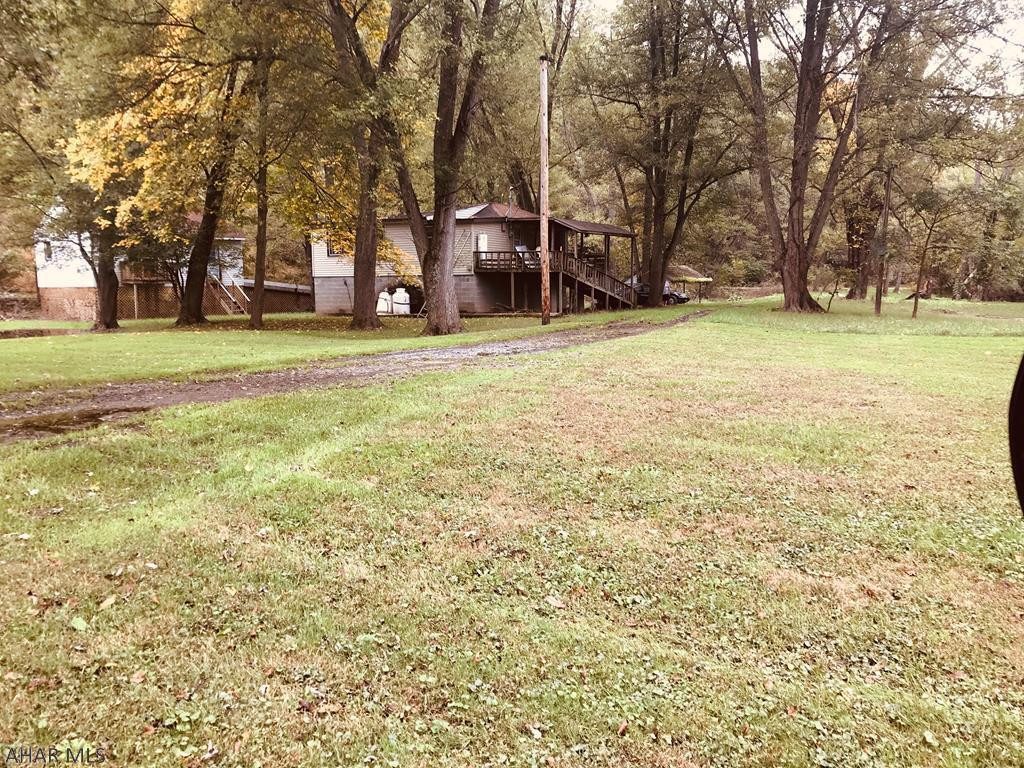 Very private vacation property on Dunnings Creek.  Needs work but could make a great vacation spot.