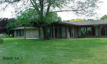 Wonderful California Ranch. 3 heating systems -propane forced air w/ central air. Radiant ceiling & solar. Terrific 22x40 inground heated pool w/ great pool house & covered porch. Tons of natural light & cathedral ceilings.Terrific views yet has privacy. Listing agent to be present.Great for entertaining!