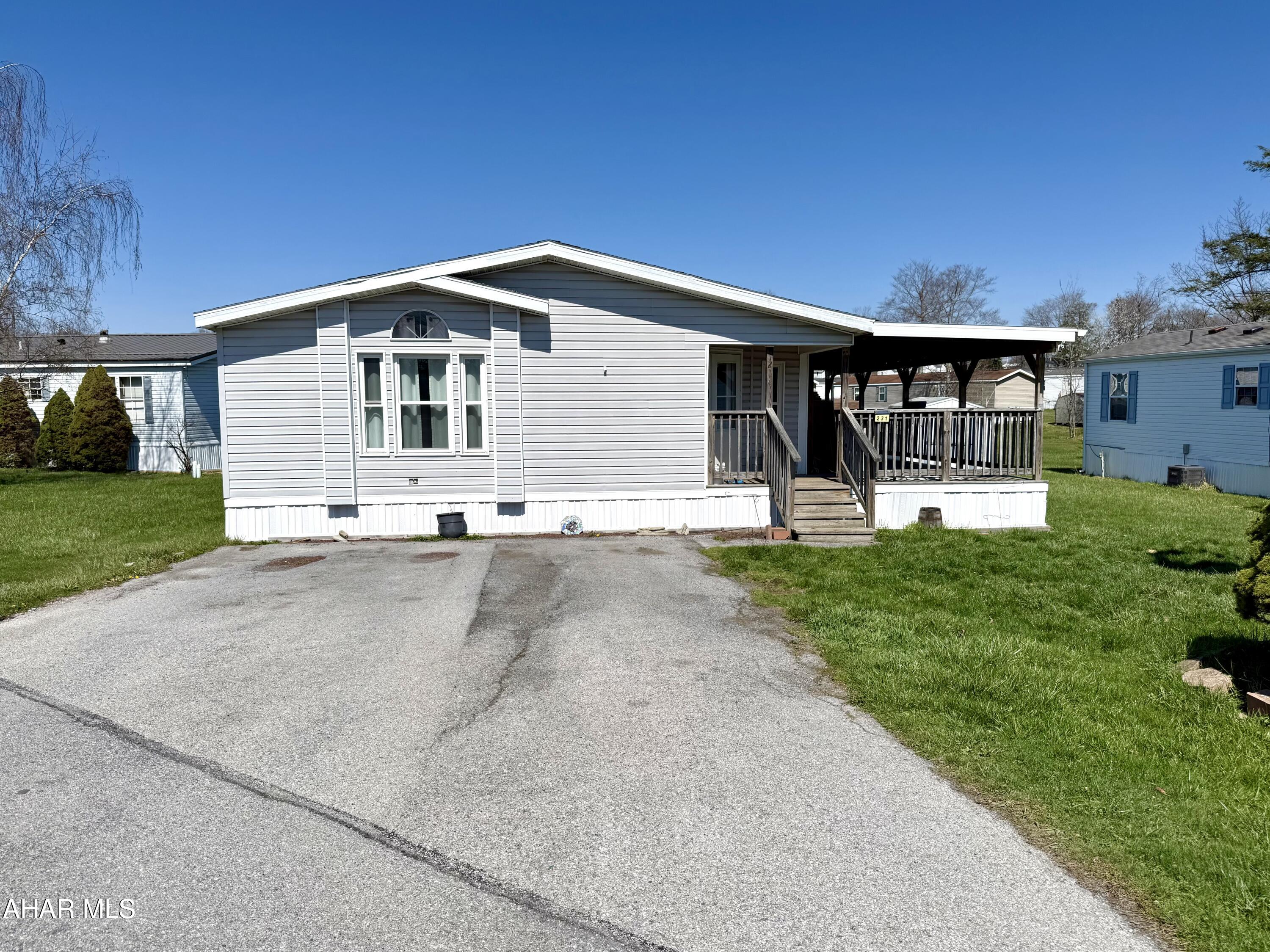 Welcome to easy, affordable living in the Laurel Woods community. This well-maintained 3-bedroom, 2 full bath manufactured home offers comfortable single-level living with a functional layout, tons of storage, and an inviting feel throughout.

The spacious design provides great flow between living areas, making everyday living and entertaining feel effortless. Step outside to enjoy the large deck, perfect for relaxing, grilling, or gathering with guests. A storage shed adds valuable extra space for tools, lawn equipment, or seasonal items.

Central air conditioning ensures year-round comfort, while community living helps simplify maintenance and upkeep. The monthly lot rent of $588 includes sewer, trash, common area maintenance, and road maintenance, offering convenient, low-maintenance living.

Move-in ready and attractively priced, this home is a fantastic opportunity for affordable living in a welcoming community setting.