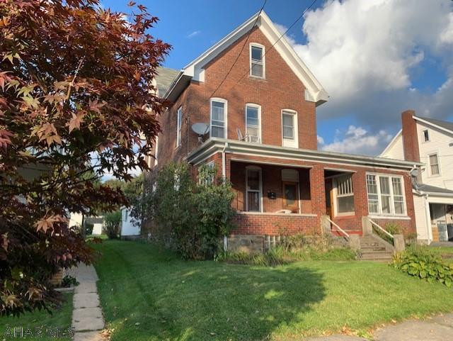 3 story 5 BR brick house in Cresson boro with attached garage and beautiful woodwork! All affordably priced